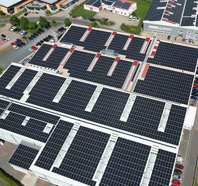 Neue Photovoltaikanlage in Reinholdshain